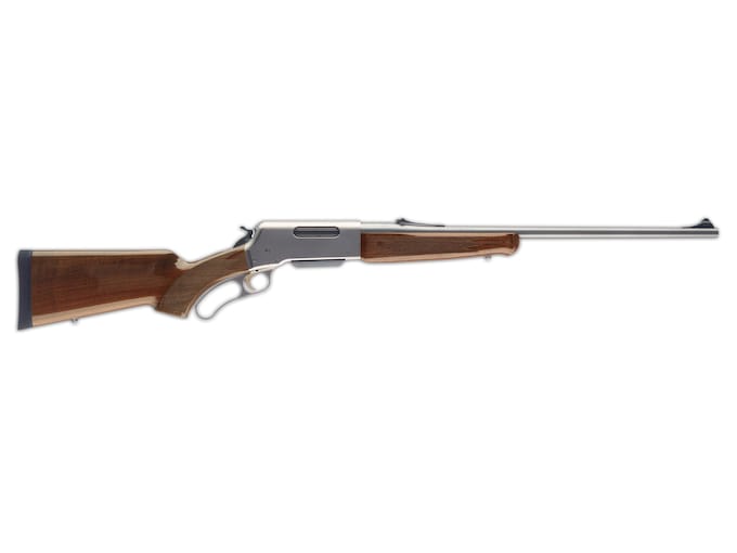 Browning BLR Lightweight Lever Action Rifle 243 Winchester 20" Stainless Threaded Barrel Stainless Frame Walnut Pistol Grip