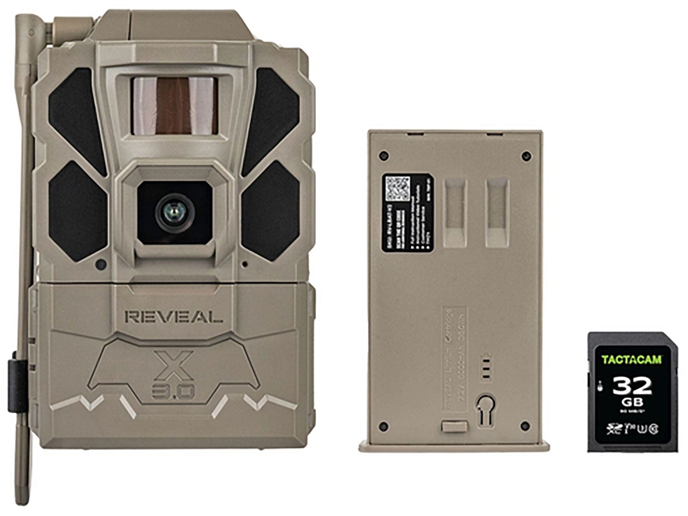 TACTACAM Reveal X 3.0 Cellular Trail Camera Combo