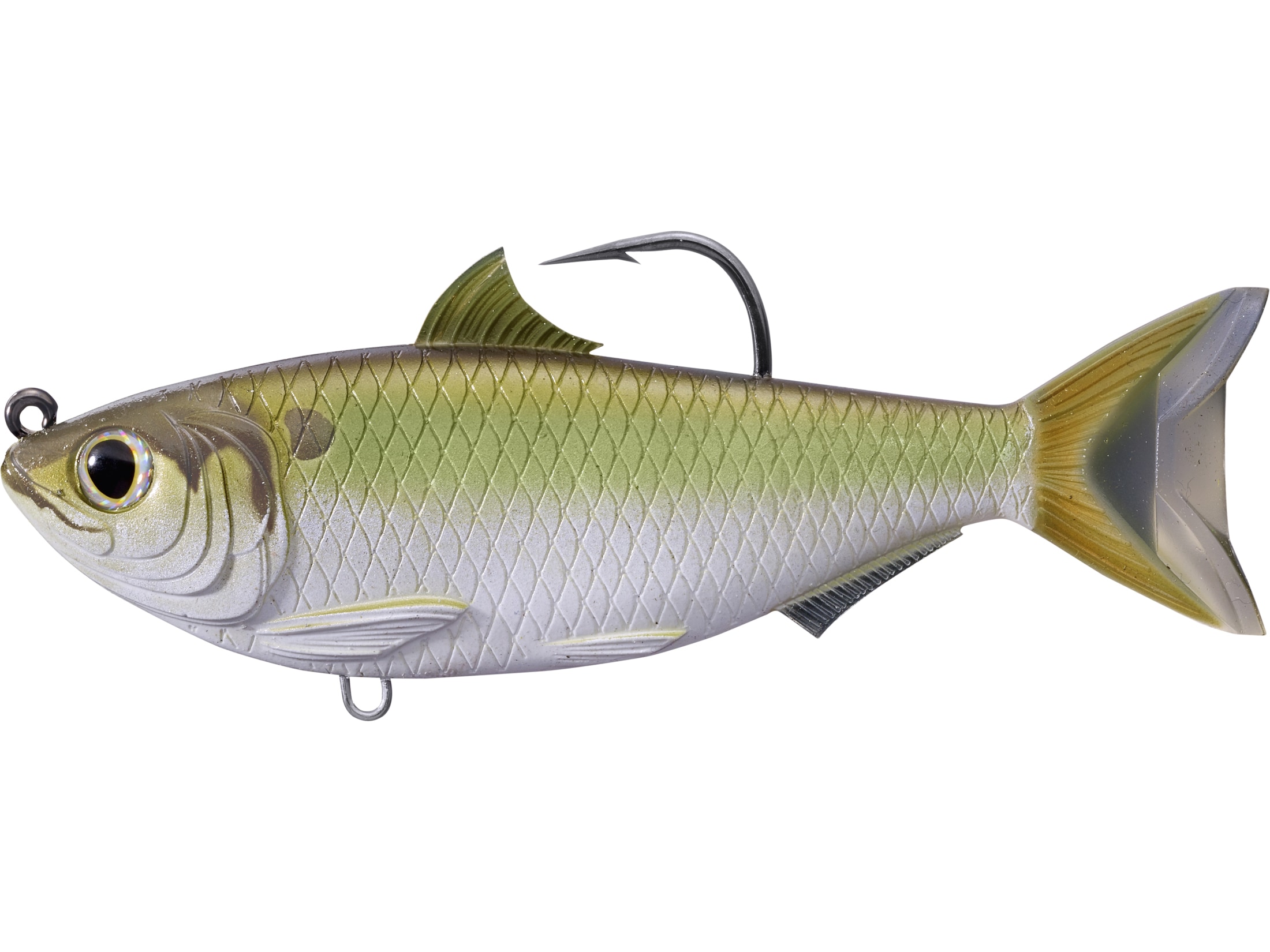 LIVETARGET Threadfin Shad 3.5 Swimbait Green/Bronze