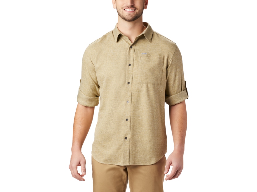 Columbia Men's Pilsner Lodge II Button-Up Long Sleeve Shirt Polyester