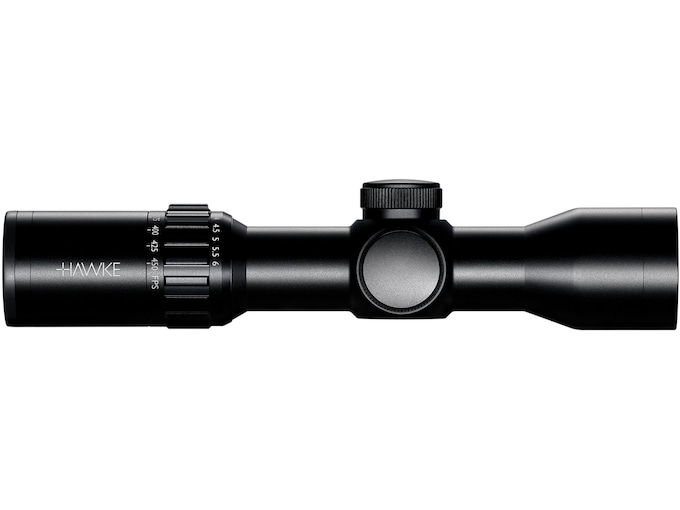 Hawke XB30 Pro Compact Crossbow Scope 30mm Tube 1.5-6x 36mm Illuminated XB30 SR Reticle Matte Black