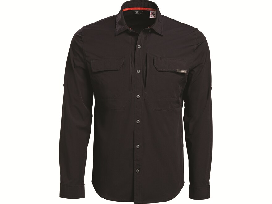 Vortex Optics Men's Callsign Long Sleeve Shirt Black 2XL