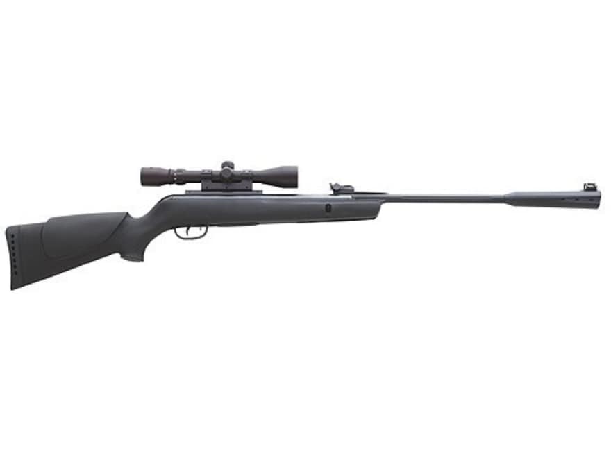 Gamo Whisper Air Rifle 22 Cal Black Synthetic Stock Blue Barrel Gamo