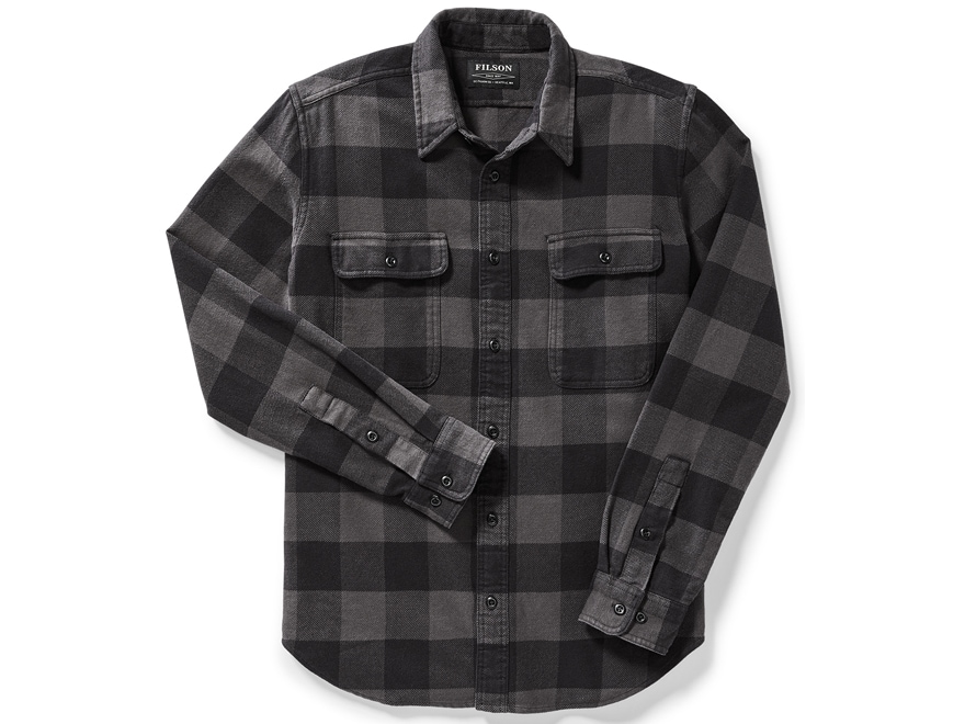 Filson Men's Vintage Flannel Work Long Sleeve Shirt Cotton