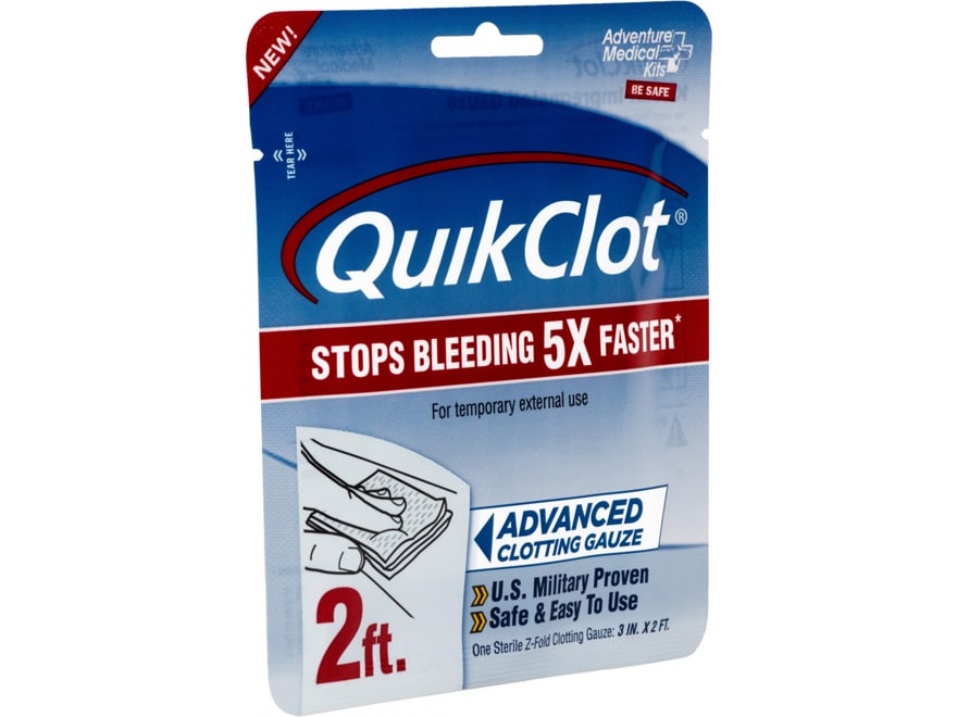 QuikClot Gauze Dressing 3" x 24"