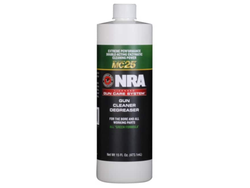 Nra Licensed Gun Care Kit By Mil Comm Mc25 Gun Cleaner Degreaser Bore 3791