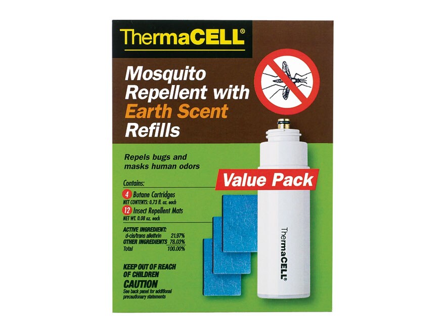 Thermacell Mosquito Repellent Earth Scent Refill Value Pack (Butane