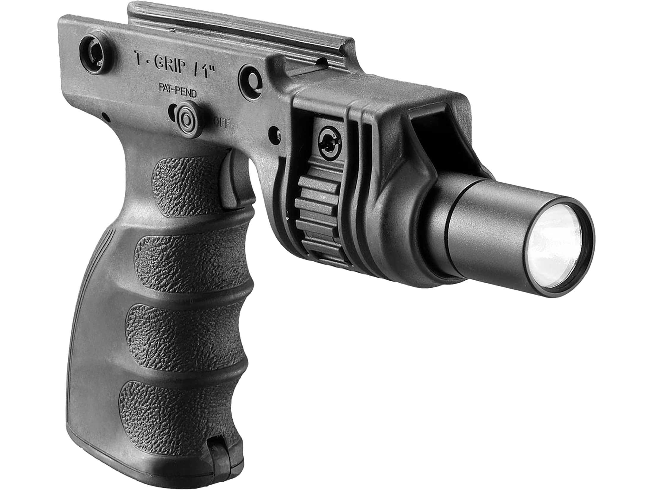 FAB Defense Tactical Foregrip with Flashlight Adapter and Activation Trigger