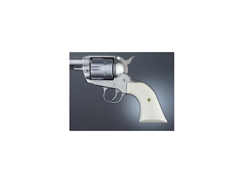 Hogue Grips Ruger Blackhawk, Single Six, Vaquero Ivory Polymer