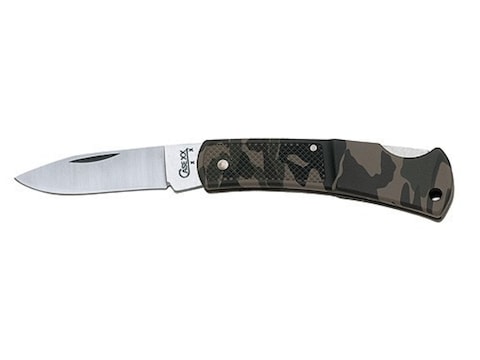 Case Small Caliber Folding Knife 2.2" Drop Point Stainless Steel Blade Zytel Handle