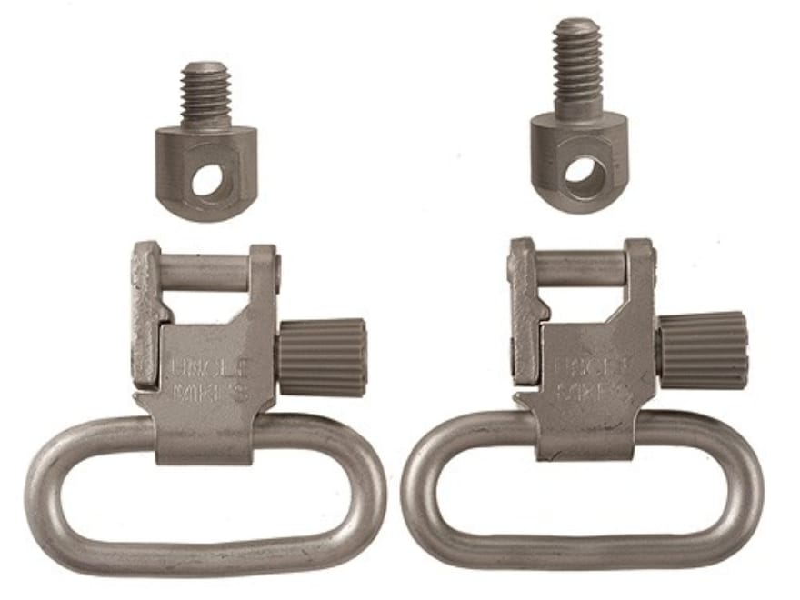 Uncle Mike's Quick Detachable Sling Swivel Set Ruger SemiAuto, Single