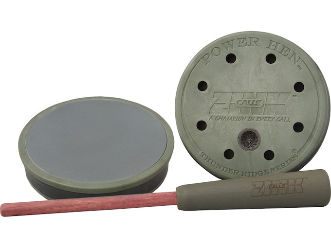 ZINK ZNKZNK303 Thunder Ridge Friction Call Turkey Sounds Green/Purple Wood/Slate