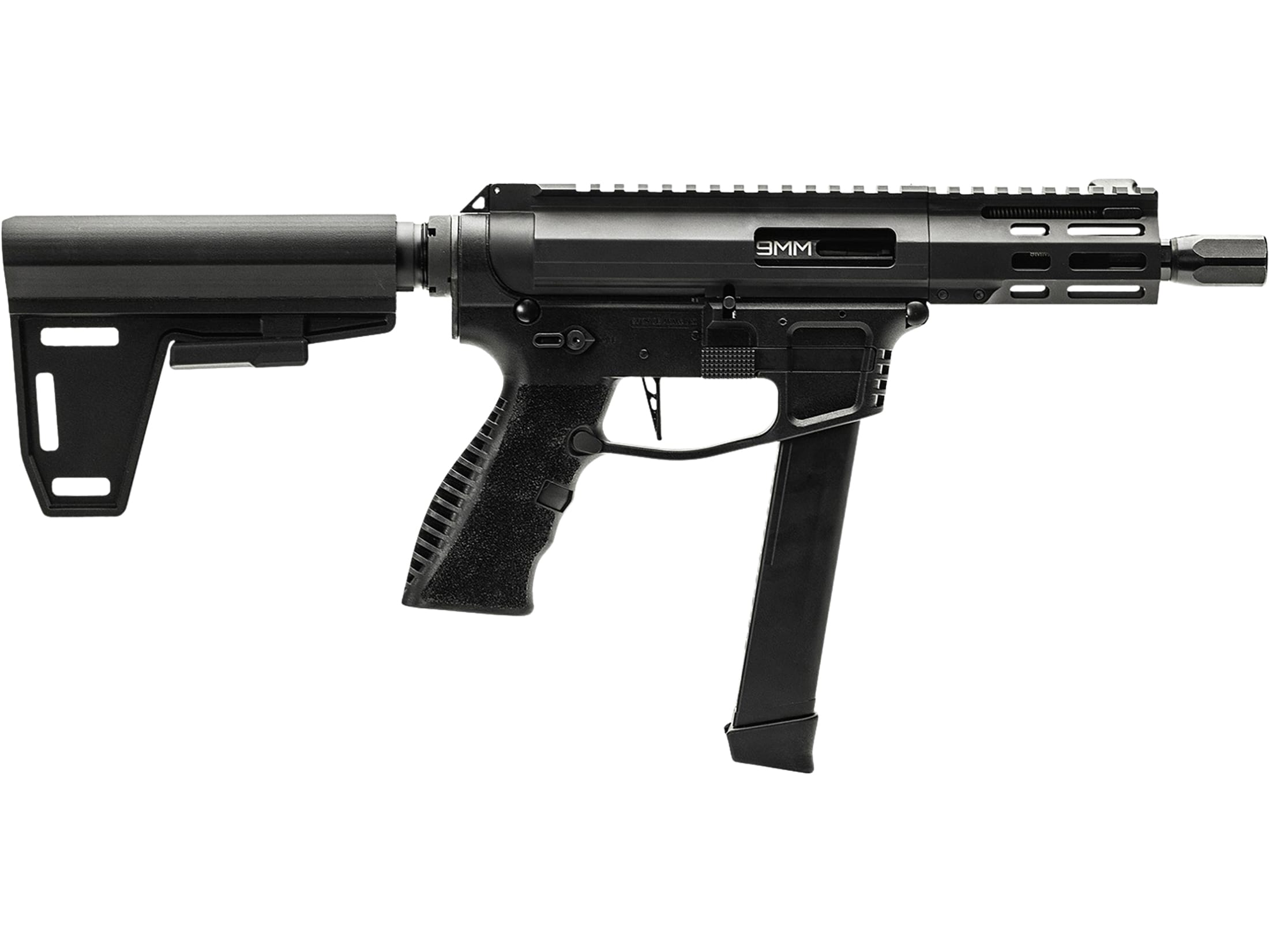 GForce Arms Jawbone 9mm Luger Pistol 5 Threaded Barrel 33+1 Round