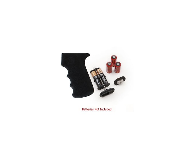 Hogue Rubber OverMolded AK-47, AK-74 Pistol Grip with Storage Kit Synthetic Black