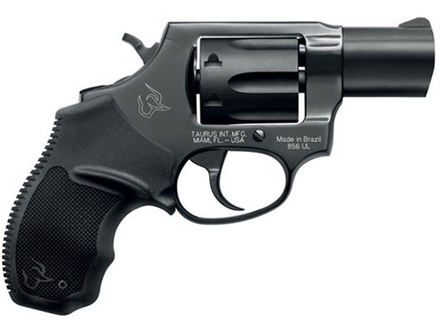 Taurus 856 Revolver 38 Special +P 2 Barrel 6-Round Azure Black