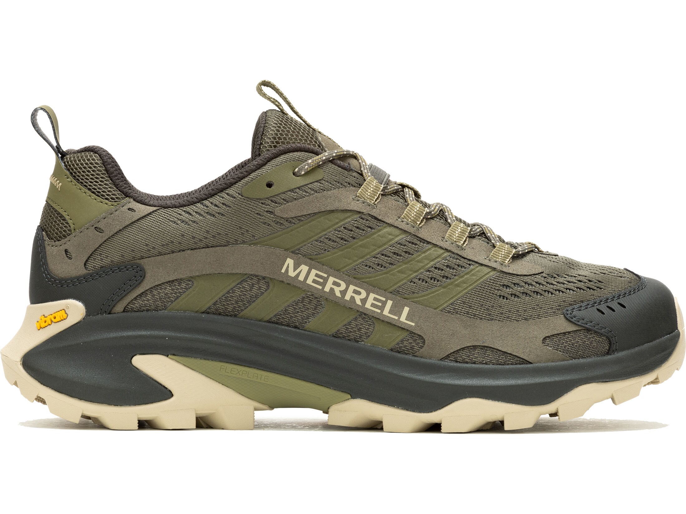 Merrell Moab Speed 2 Hiking Shoes Synthetic Olive Men's 9.5 D