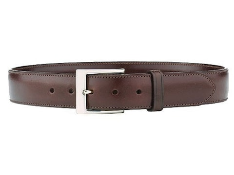 Galco SB3 Belt 1-1/2" Nickel Plated Brass Buckle Leather