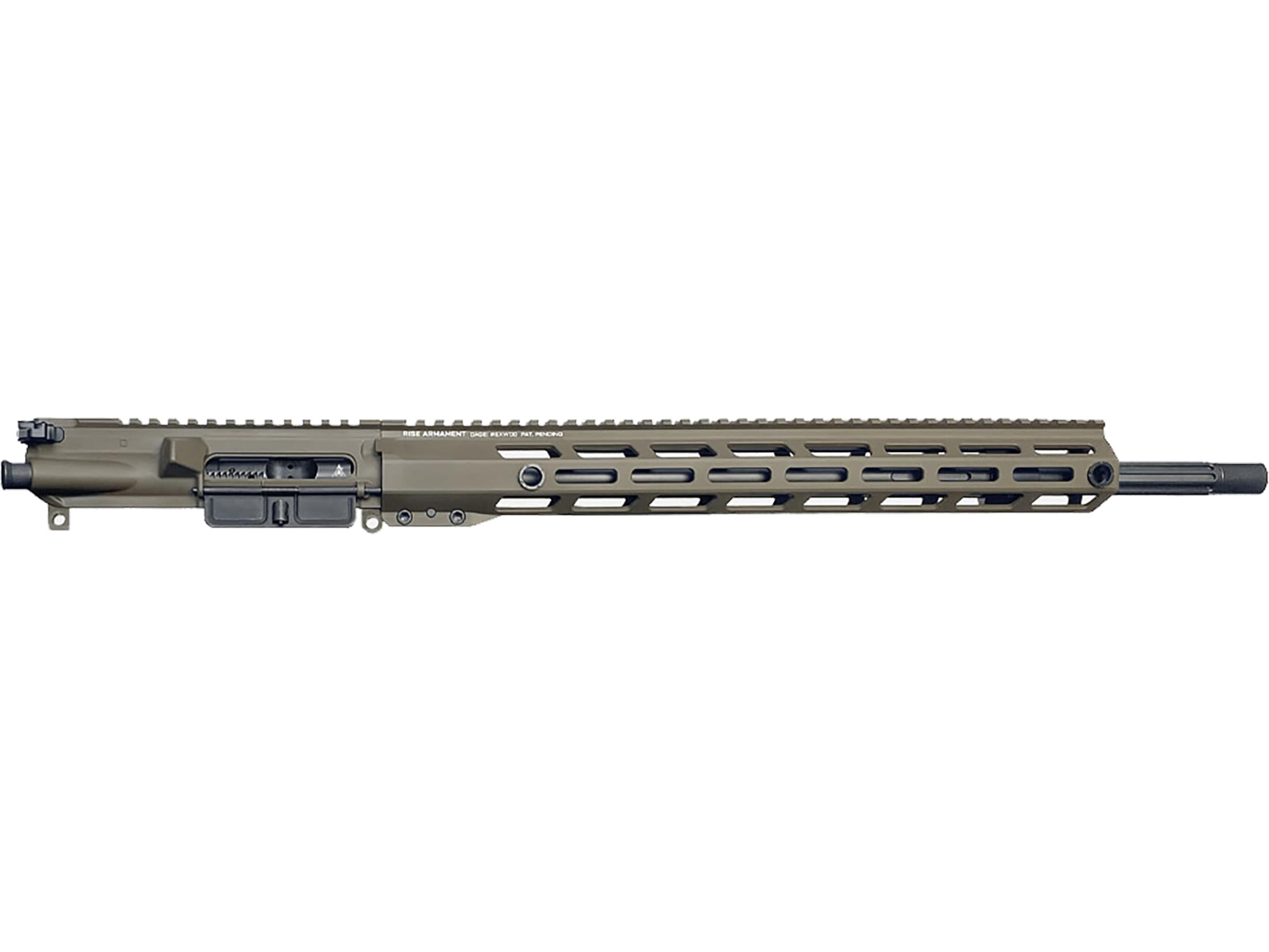 Rise Armament AR-15 Complete Upper Receiver 6mm ARC 18" Barrel 15" M-LOK Handguard Rifle Length