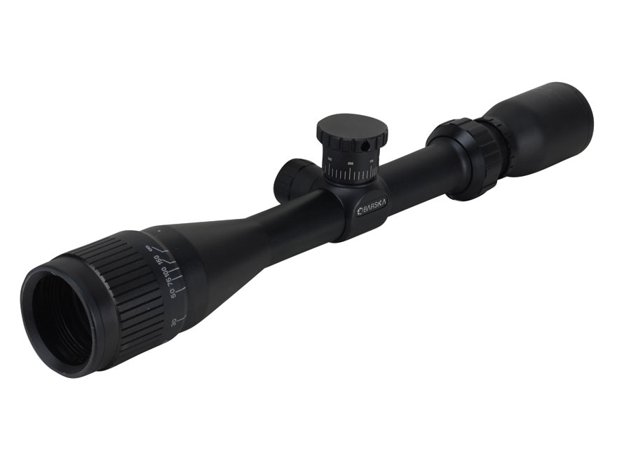 Barska 17 Hot Mag Rimfire Rifle Scope 3-12x 40mm Adjustable Objective