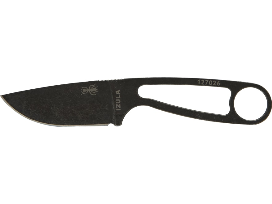 ESEE Knives Izula Fixed Blade Knife 2.63 Drop Point 1095 Black Blade