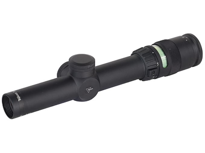Trijicon AccuPoint TR24 Rifle Scope 1-4x 24mm Triangle Green Reticle Matte Black