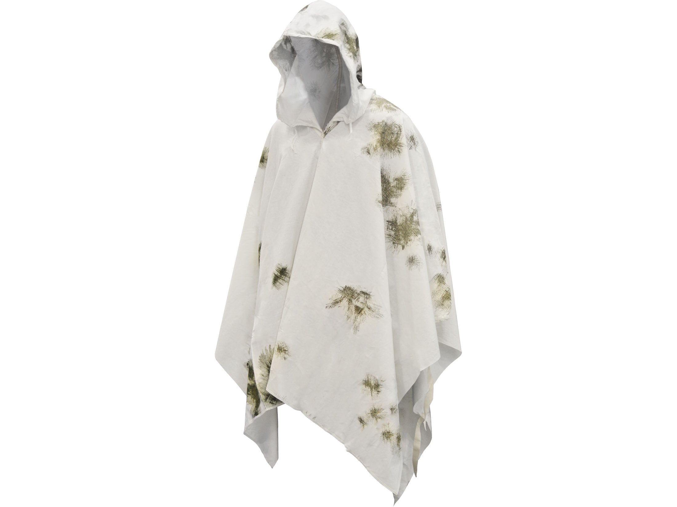 Military Surplus German Poncho Grade 2 Snow Camo