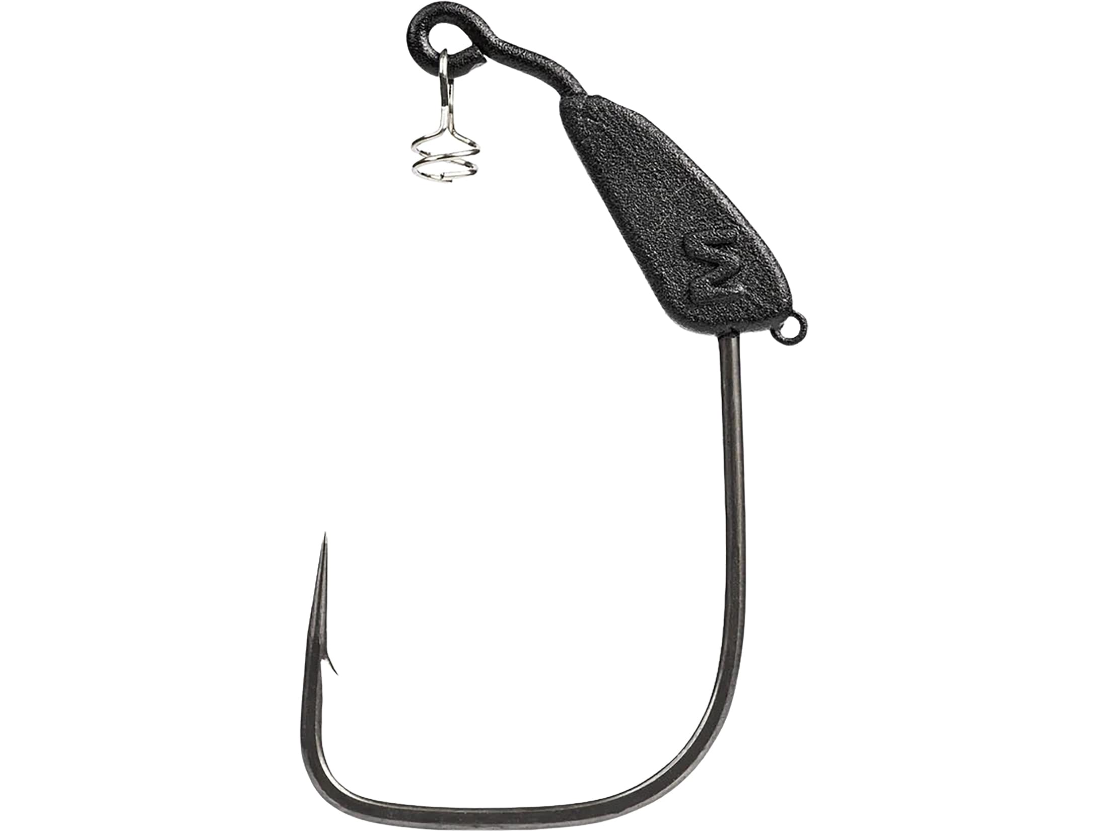 Mustad AlphaPoint Infiltrator Weighted 1/16oz Swimbait Hook #1/0 Black