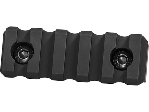 Yankee Hill Machine Picatinny Rail Section M-Lok 5-Slot Aluminum Black