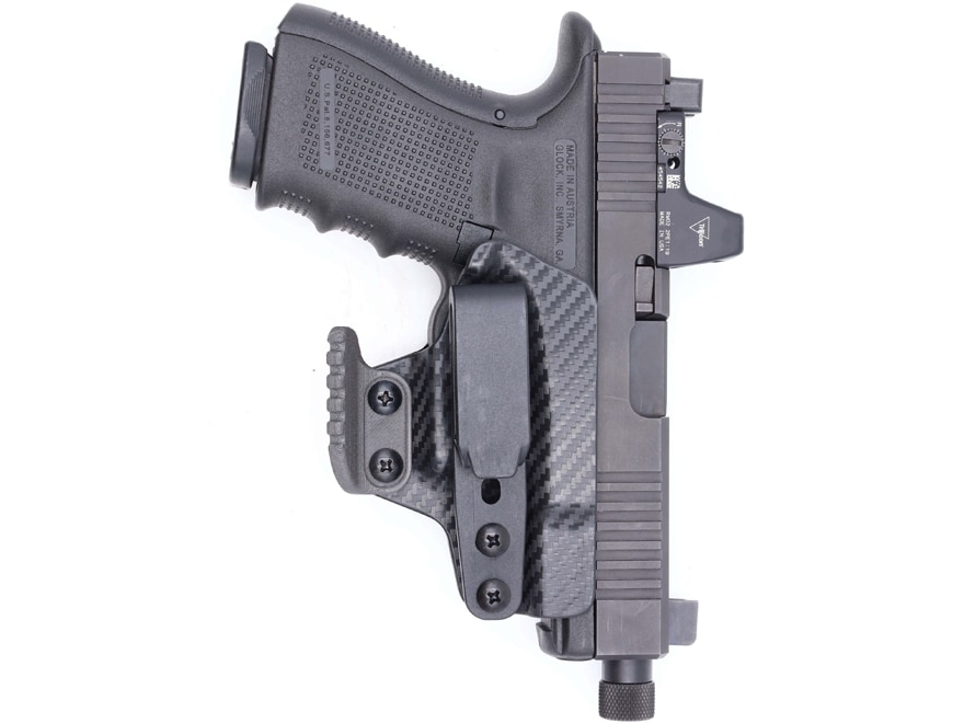 Rounded Trigger Guard Tuckable Inside the Waistband Holster