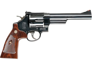 Smith & Wesson Model 29 44 Remington Magnum Revolver 6.5" Blued Barrel 6 Round Wood Grip