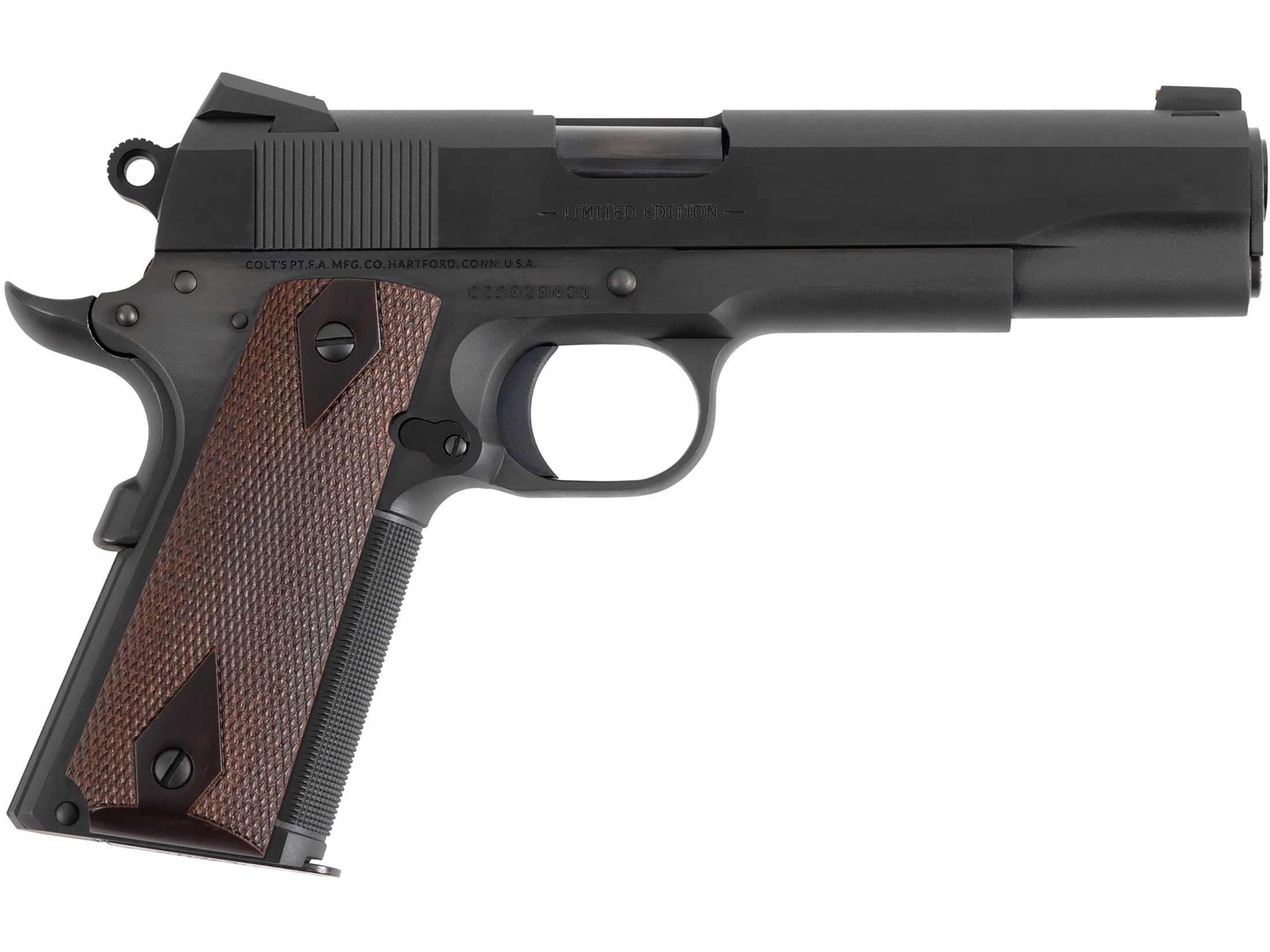 Colt Government 1911C 45 ACP Pistol 5 Barrel 7+1 Round Black Slide