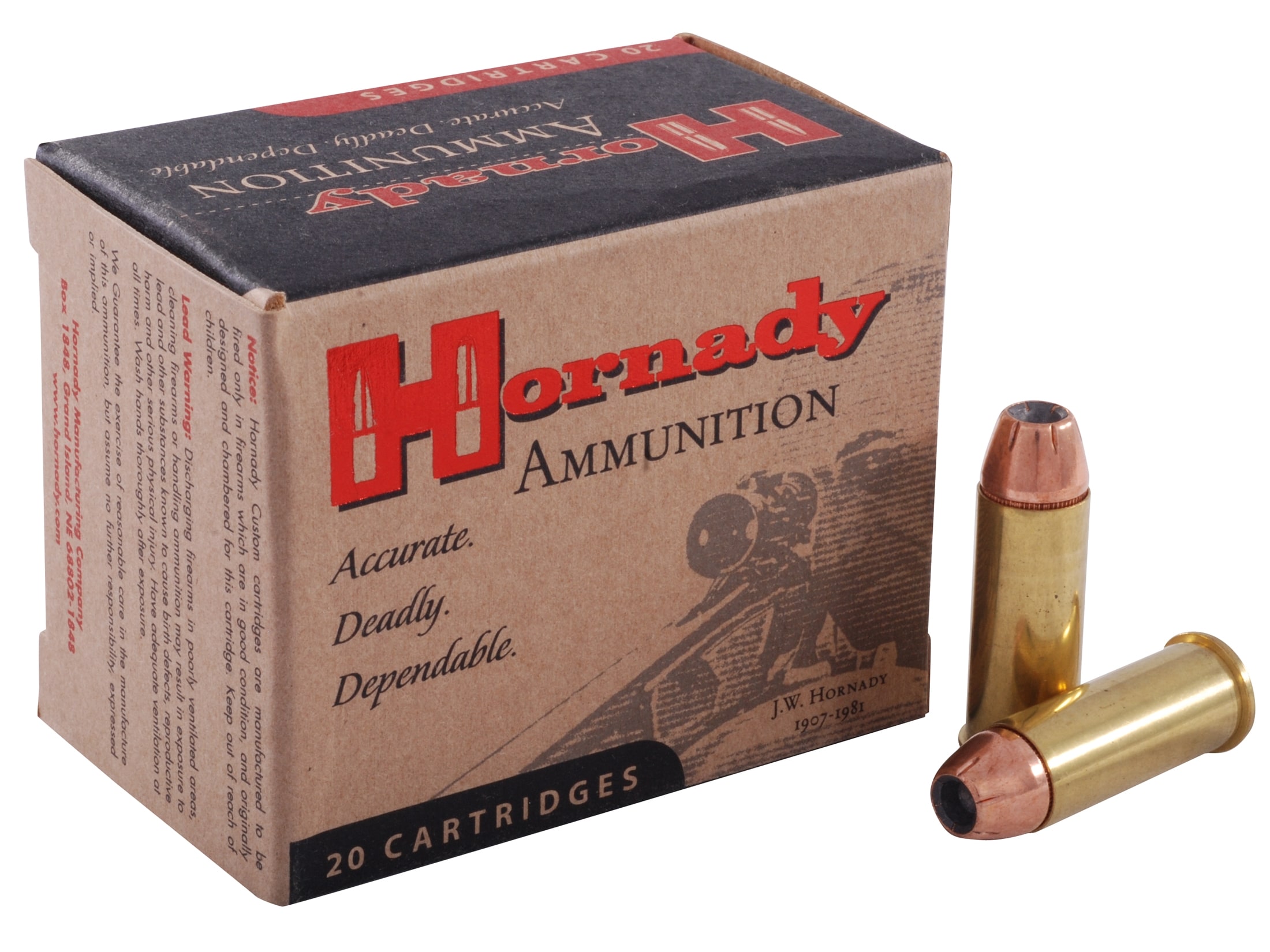 Hornady Custom Ammo 41 Remington Mag 210 Grain XTP Jacketed Hollow.