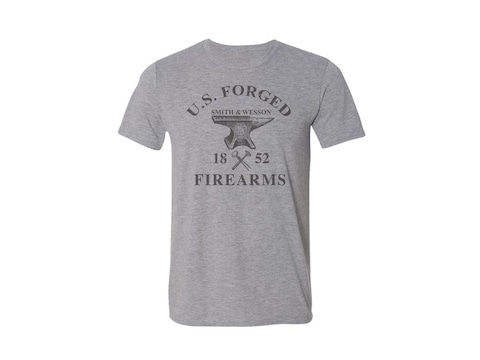 Smith & Wesson Men's Forged Iron T-Shirt Cotton/Poly Blend