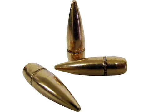 Top Brass Bullets 30 Caliber (308 Diameter) 147 Grain Full Metal Jacket Boat Tail with ...