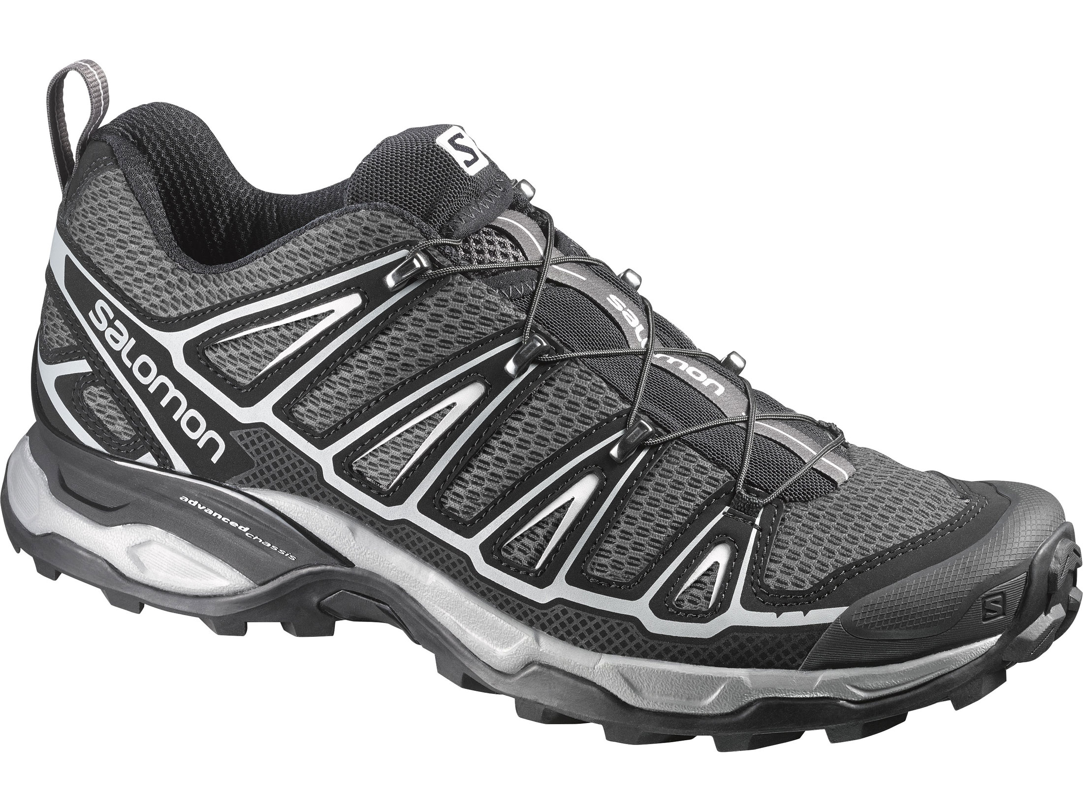 Salomon X Ultra 2 4 Hiking Shoes Synthetic Autobahn/Black/Steel Gray