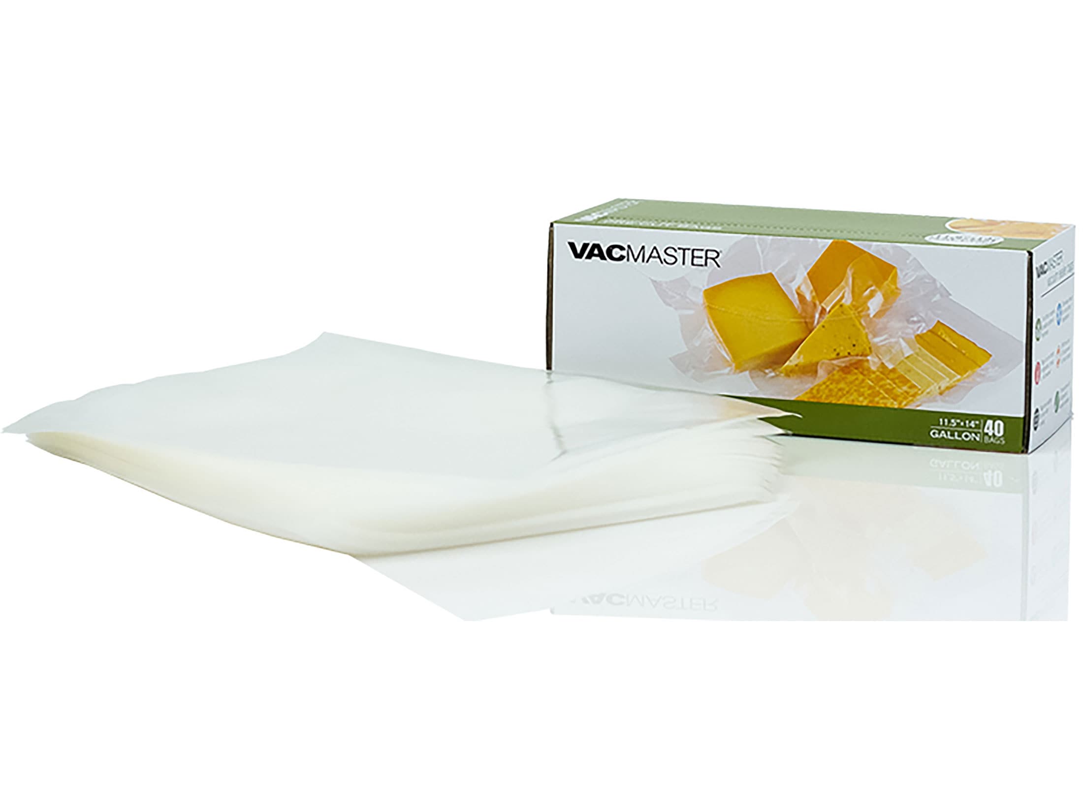 VacMaster 11.5 x 14 Gallon Size Vacuum Sealer Bag 40PK