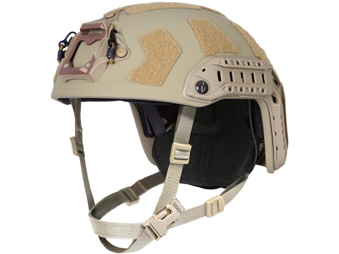 Ops-Core Fast SF High Cut Ballistic Helmet System Tan Medium