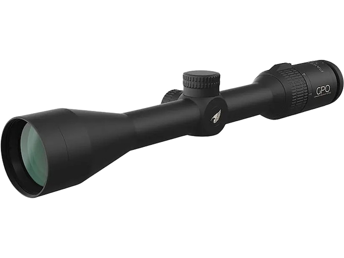 German Precision Optics GPO Passion Rifle Scope 4-12x 42mm Plex Reticle Matte Black