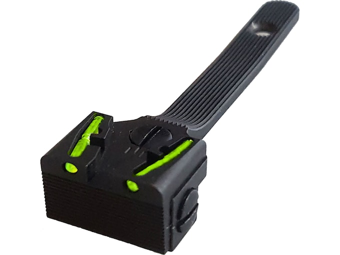 HIVIZ Fiber Optic Rear Sight for S&W K, L, N Frame Revolver with Adjustable Sights Green, Red & White