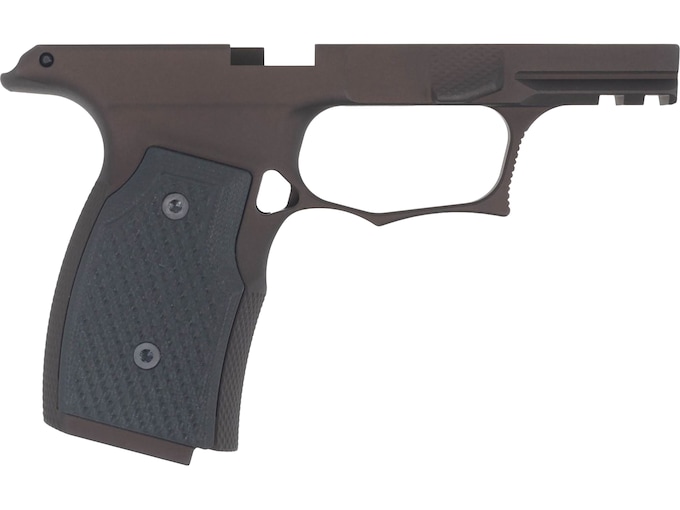 Sharps Bros Enhanced Grip Module Gen 2 Sig P365X, P365XL Aluminum Bronze with G10 Black Grips