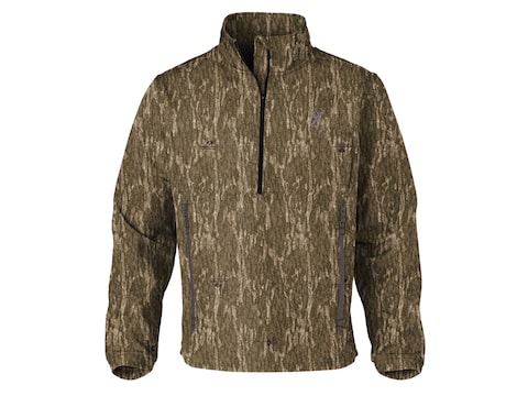 Browning Men's Wicked Wing Smoothbore 1/4 Zip Long Sleeve Shirt Polyester