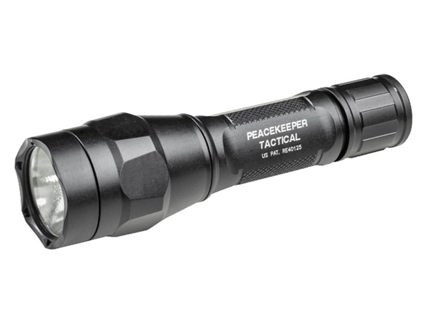 Surefire P1R Peacekeeper Rechargeable Flashlight 18650 Battery Black