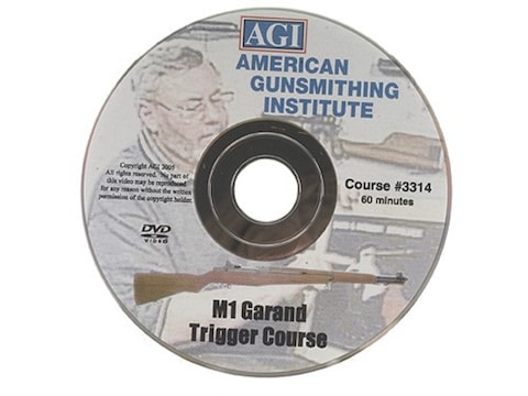 American Gunsmithing Institute (AGI) Trigger Job Video "The M1 Garand" DVD