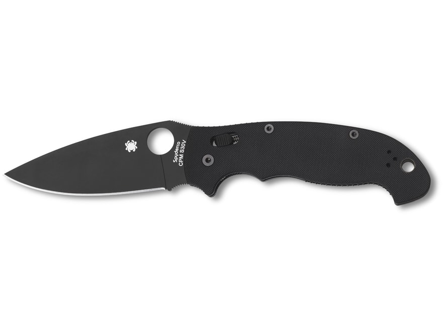 Spyderco Manix 2 XL Folding Pocket Knife 3.85 CPM S30V Black SS Blade