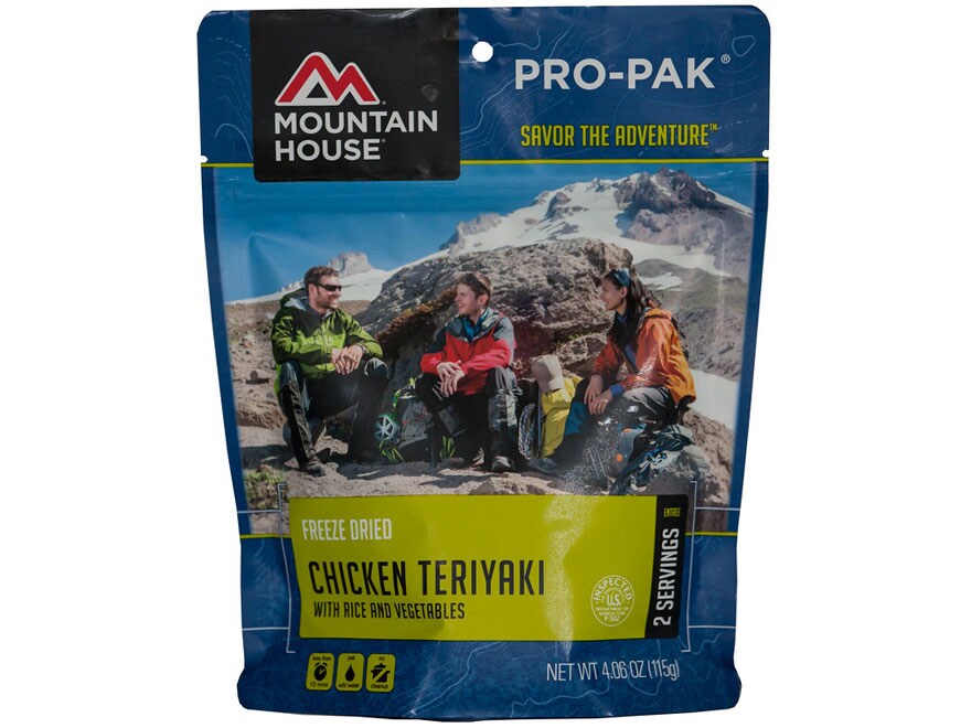 Mountain House Pro Pak Vacuum Sealed Chicken Teriyaki Rice Freeze