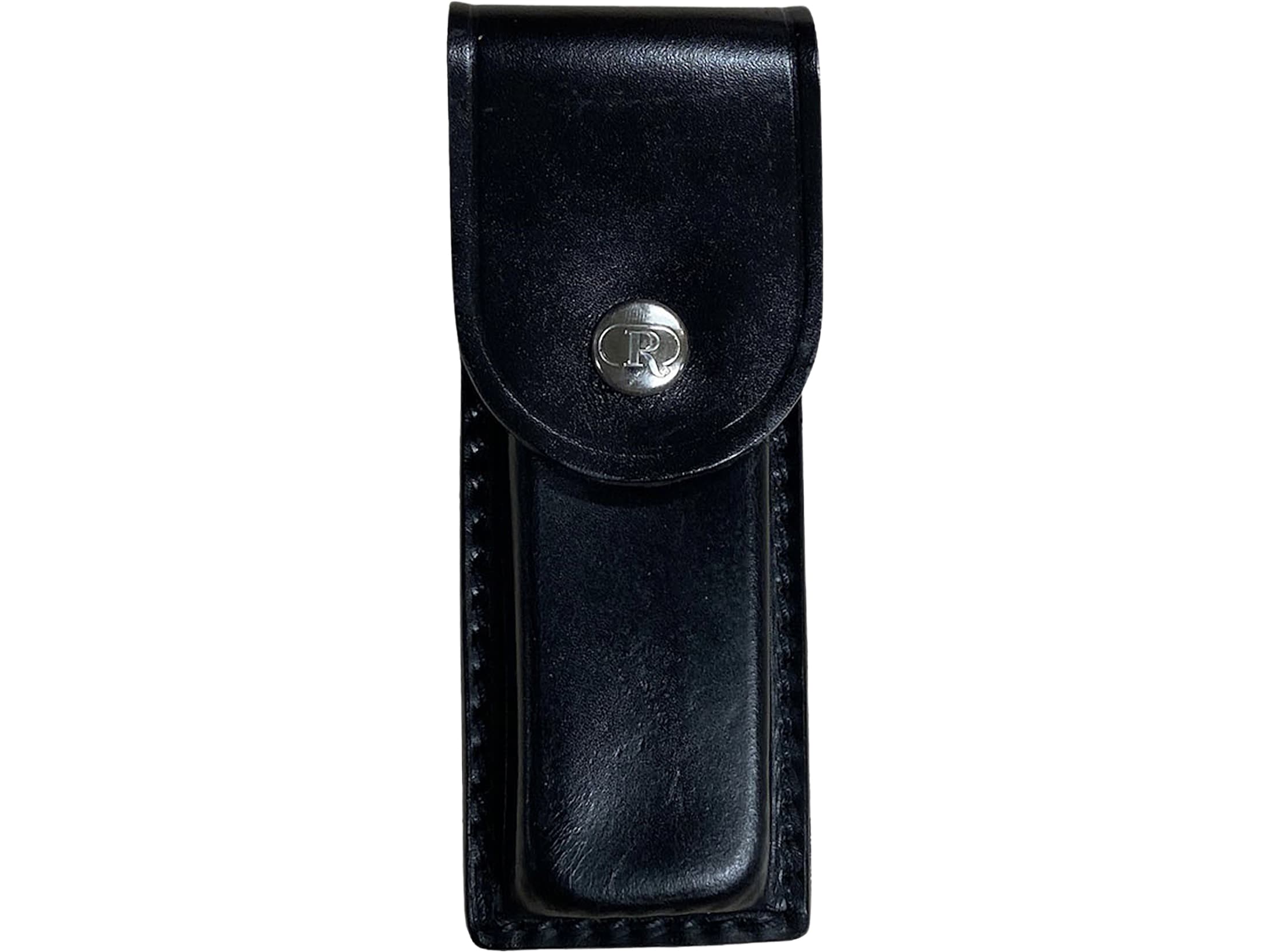 Military Surplus Italian Police Single Mag Pouch Grade 1 Leather Black