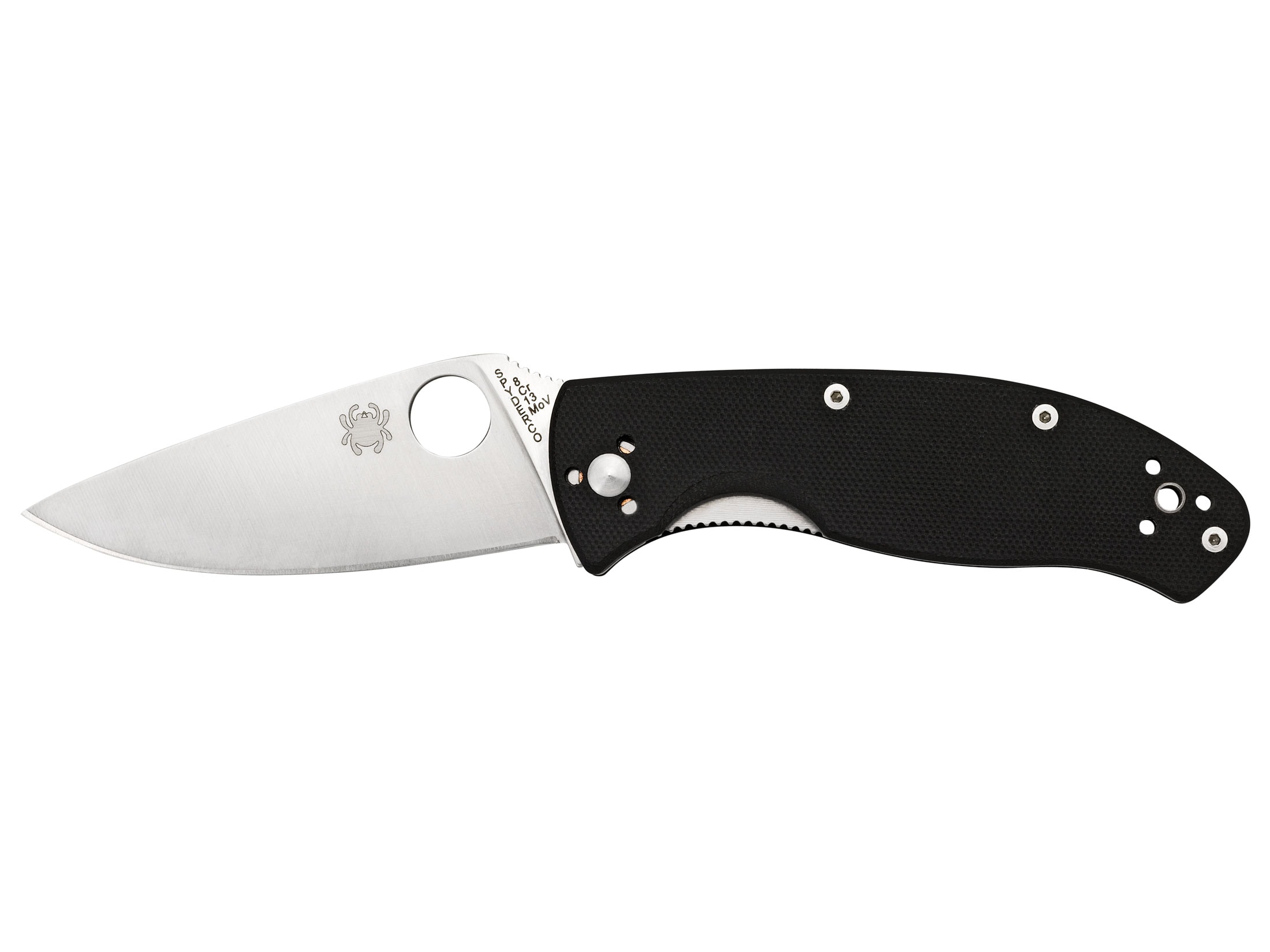 Spyderco Tenacious Folding Pocket Knife 3.38 Partially Serrated Drop