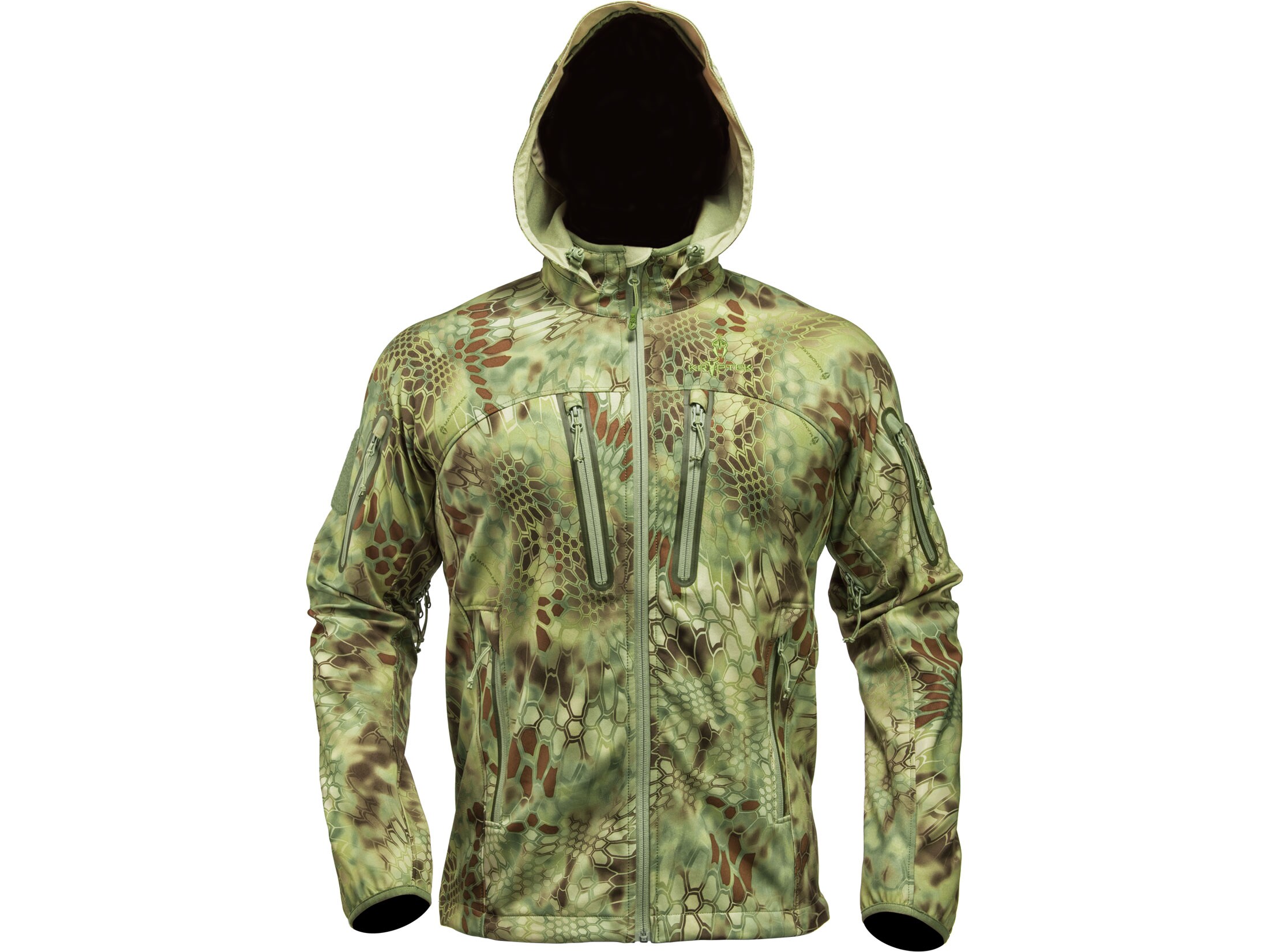 Kryptek Men's Dalibor II Softshell Jacket Polyester Mandrake Camo XL