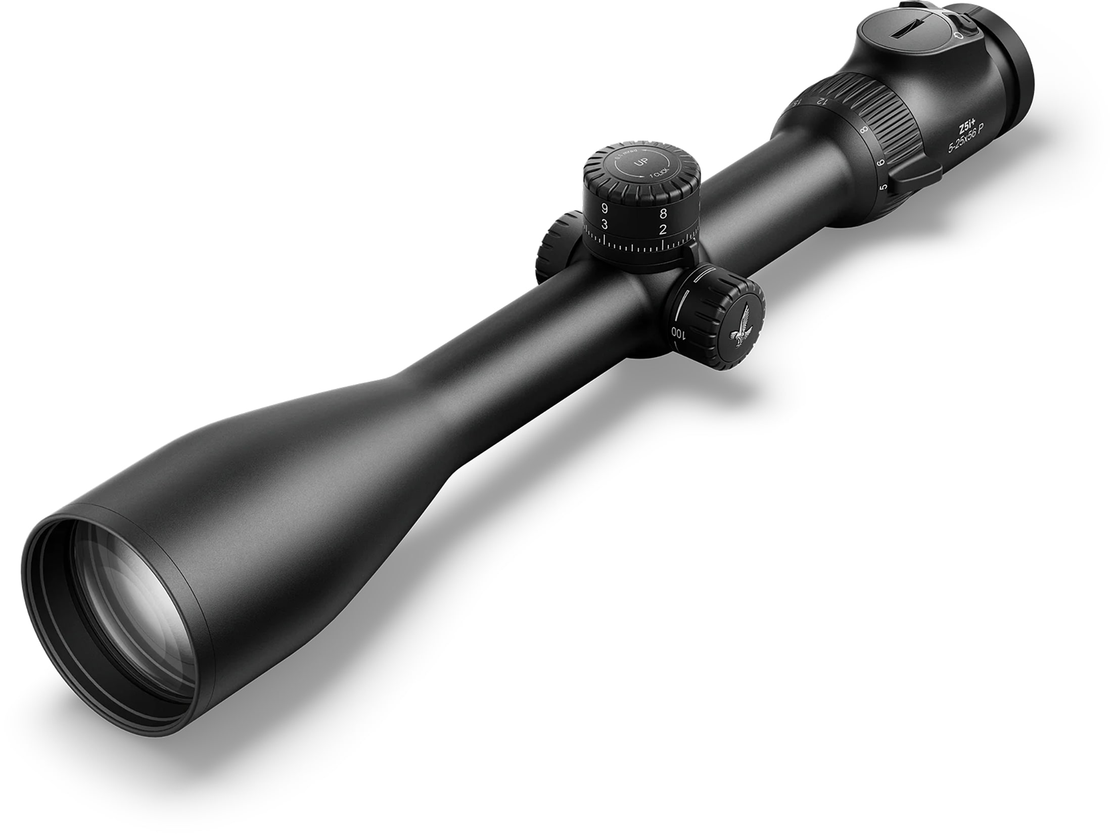 Swarovski Z5i+ MR Rifle Scope 30mm Tube 5-25x 56mm Illuminated 4A-I Reticle Matte Black