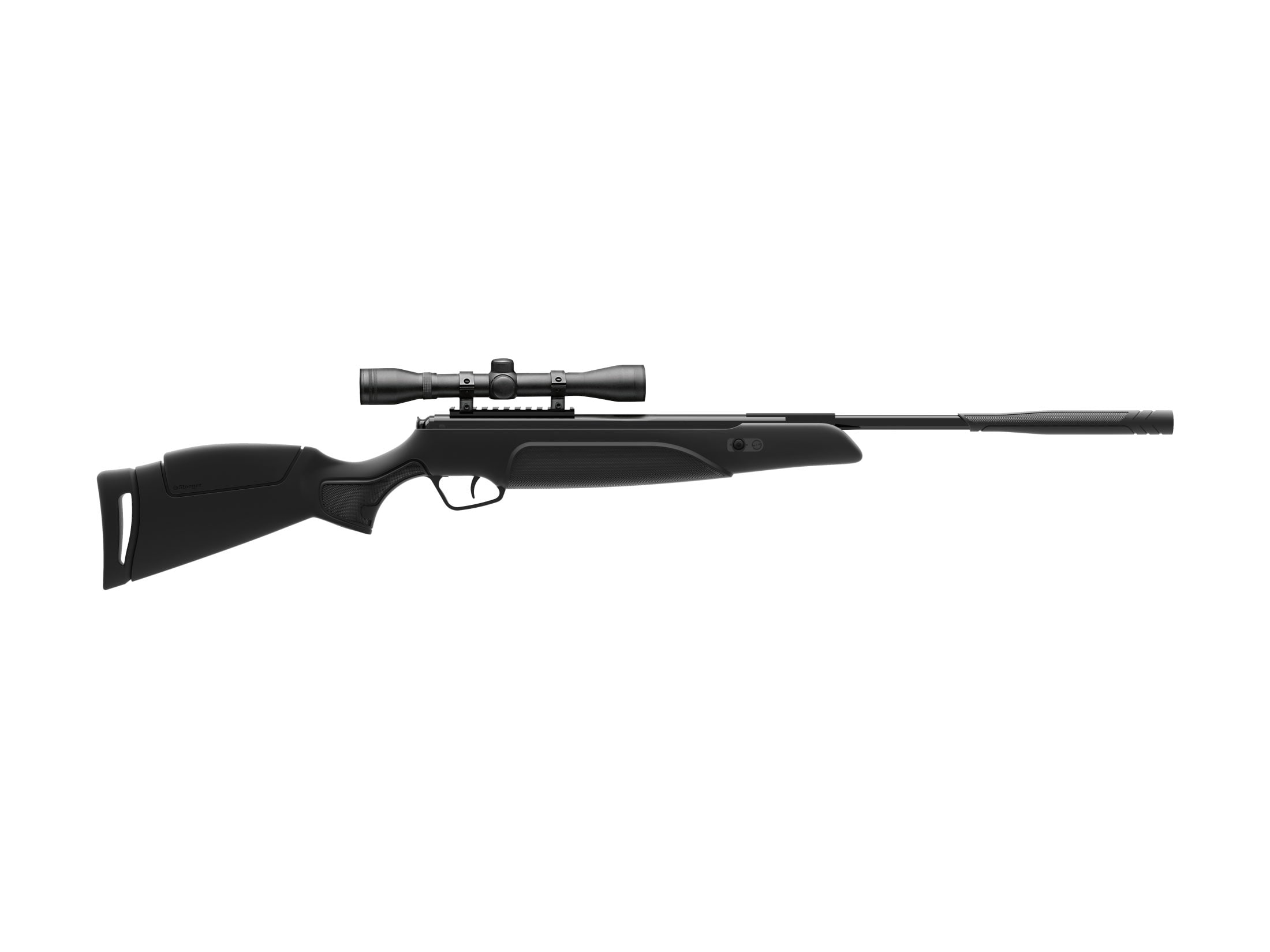 Stoeger A30 Break Barrel Air Rifle 22 Cal Pellet Black Synthetic Stock